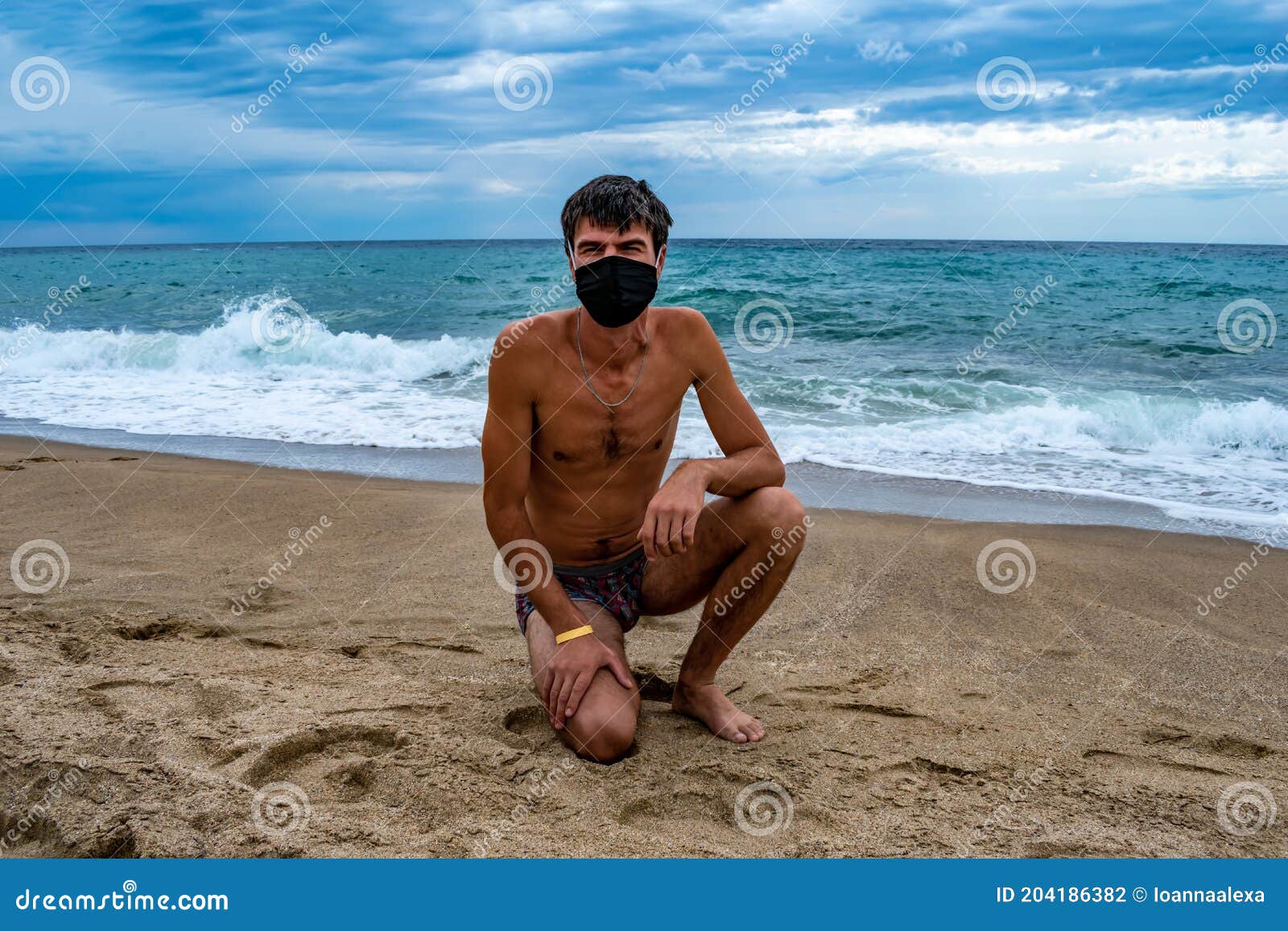 Naked Men At The Beach