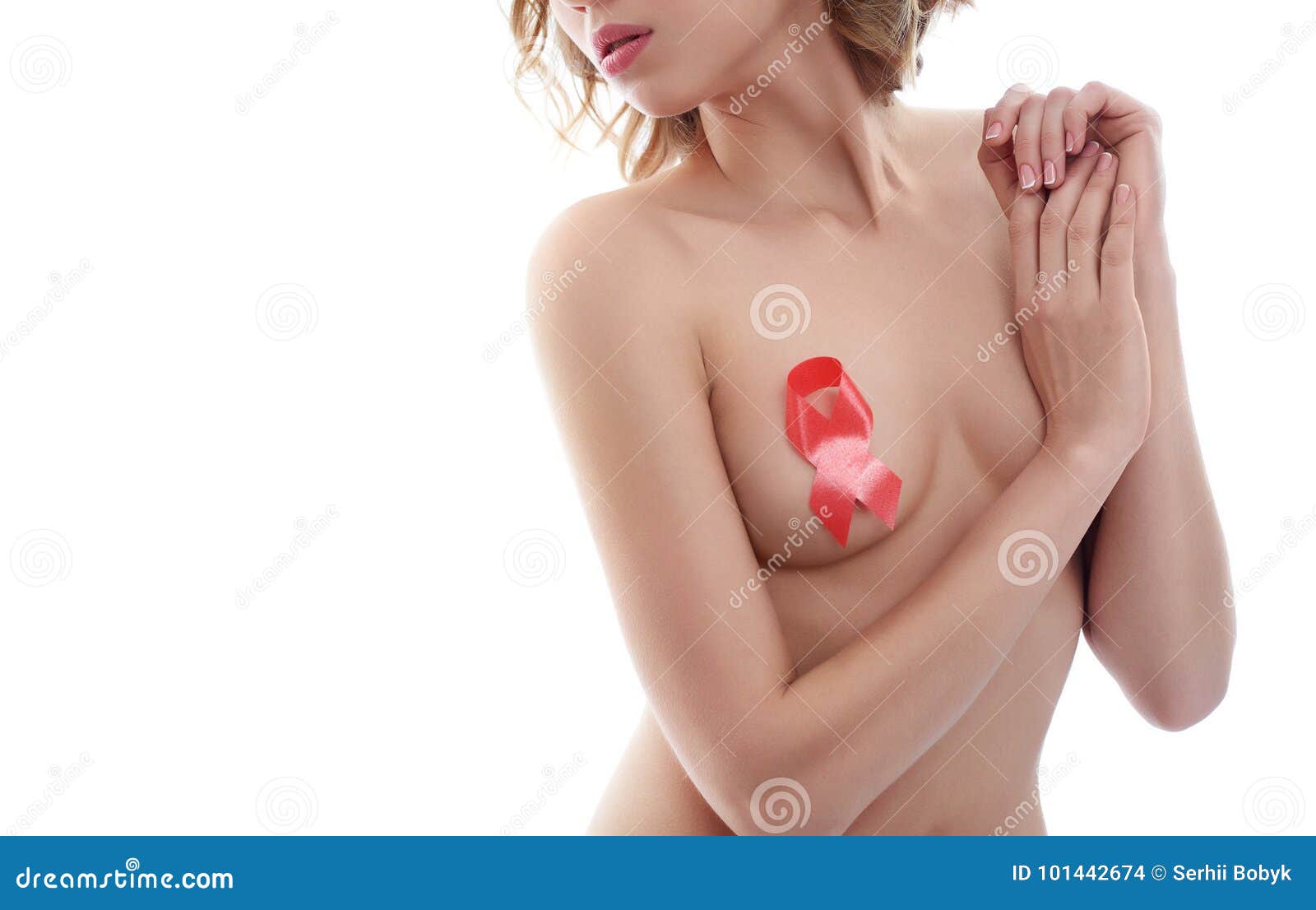 Naked woman with breast cancer — pic 9