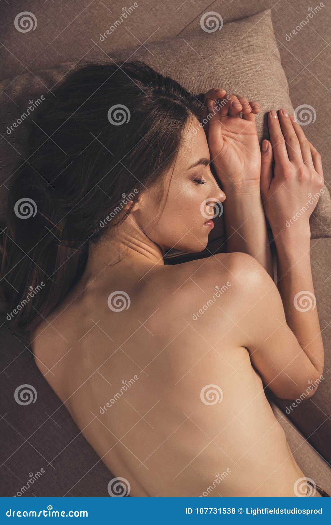 Woman Sleeping Nude