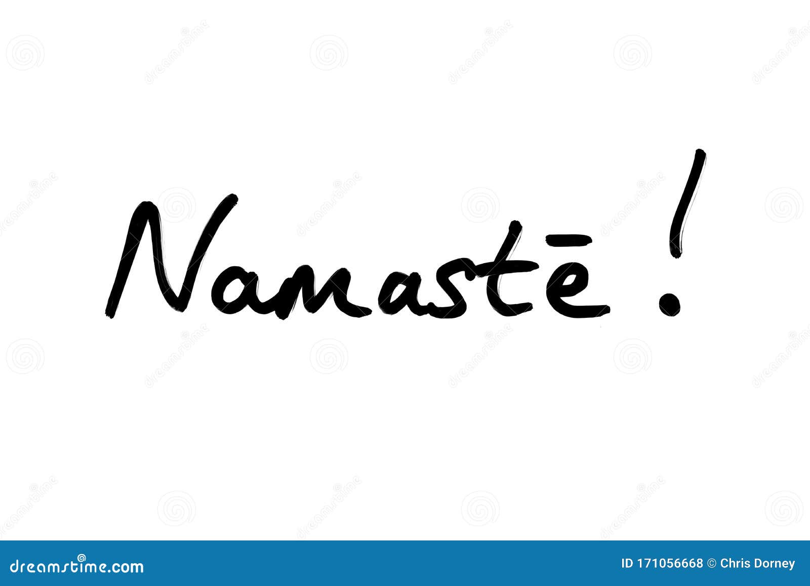 Namaste stock photo. Image of emblem, handwritten, board - 171056668