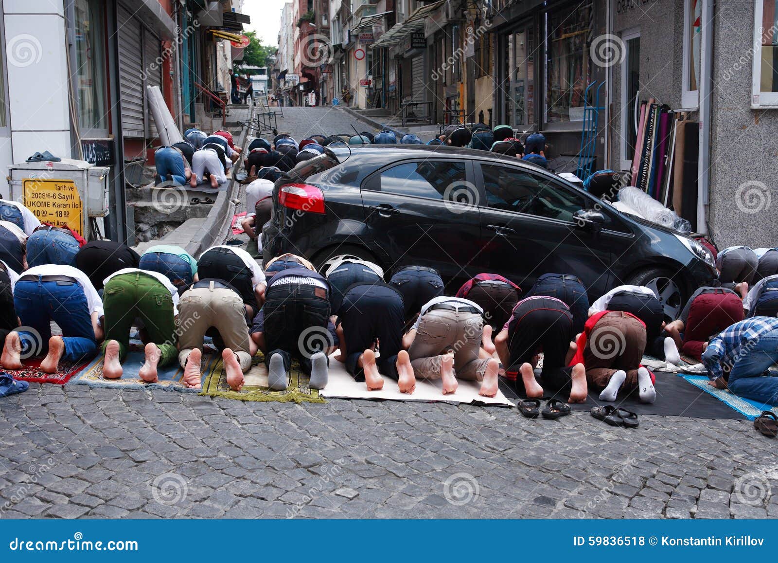 namaz time editorial stock photo image of city pavement 59836518