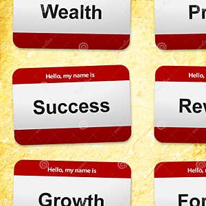 Hello My Name Is Tags Cartoon Vector CartoonDealer 14803391