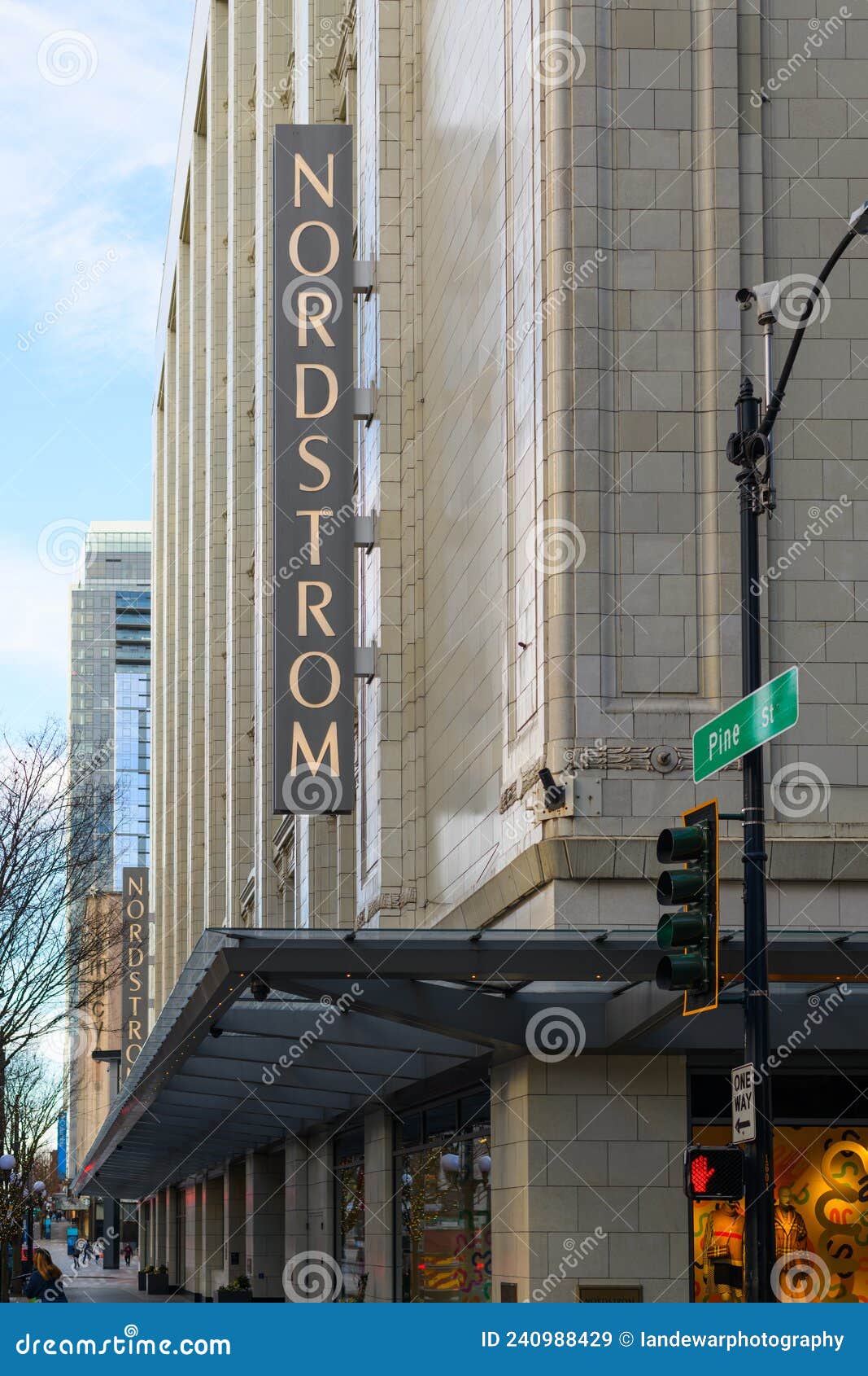 Nordstrom Downtown Seattle department store in Seattle, Washington
