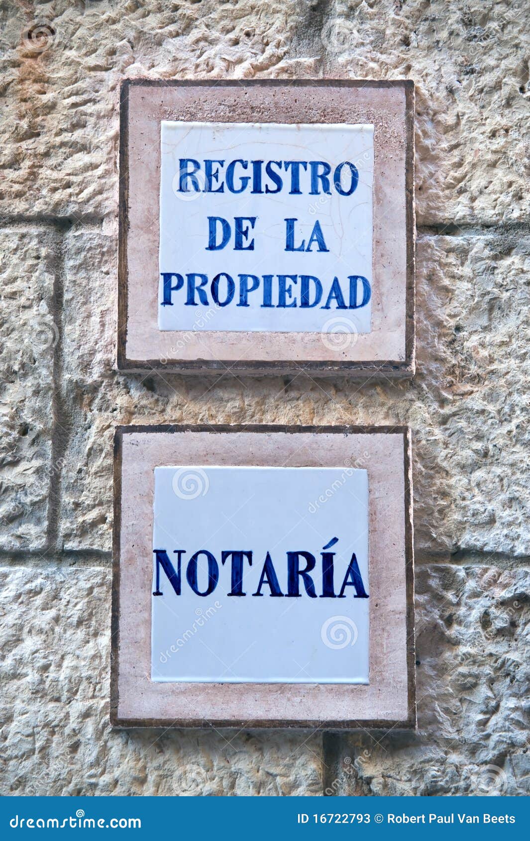 nameplate office of a notary