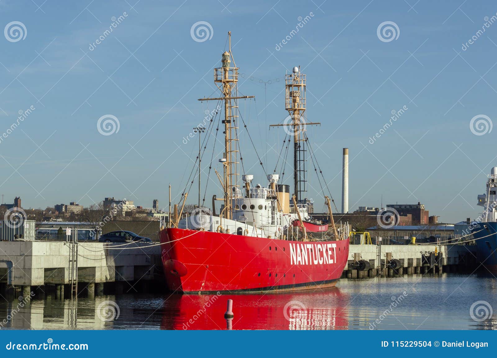 Lightship Nantucket I WLV-612 Lighthouse, Massachusetts at