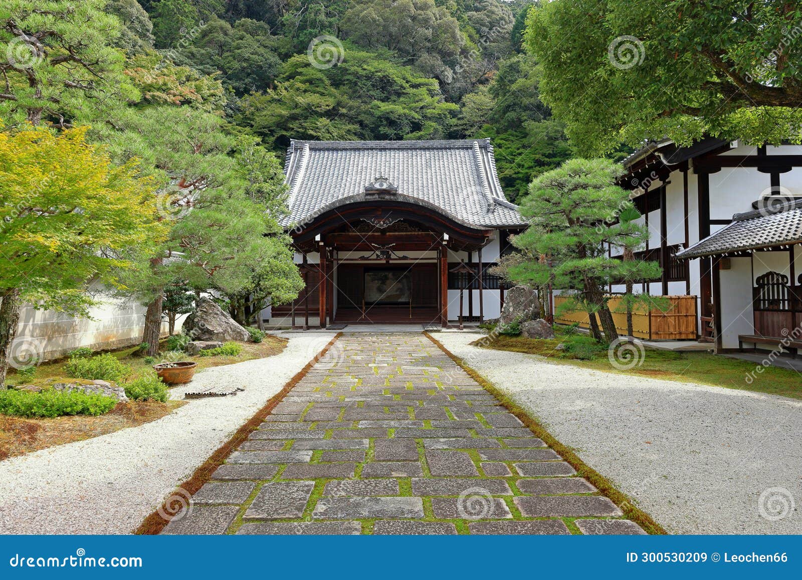nanzen-ji temple, a buddhist temple complex with a zen garden,