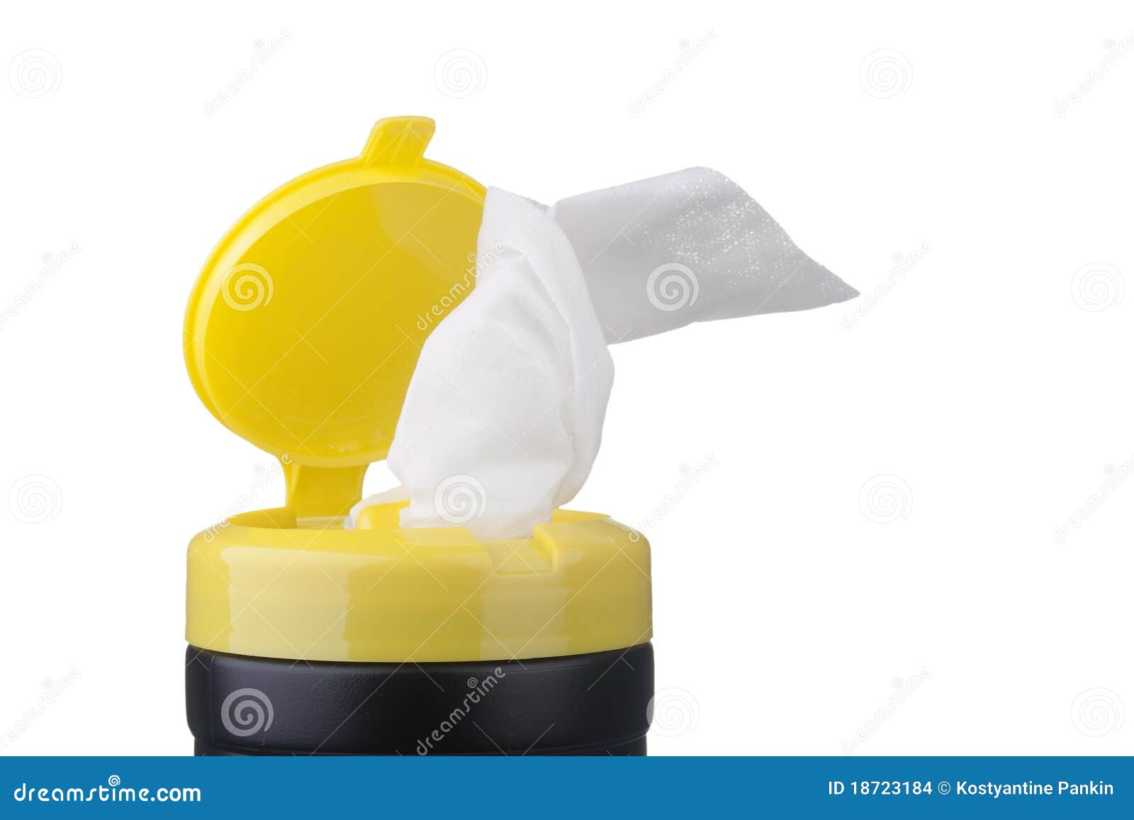 Napkins for cleaning stock photo. Image of container 18723184