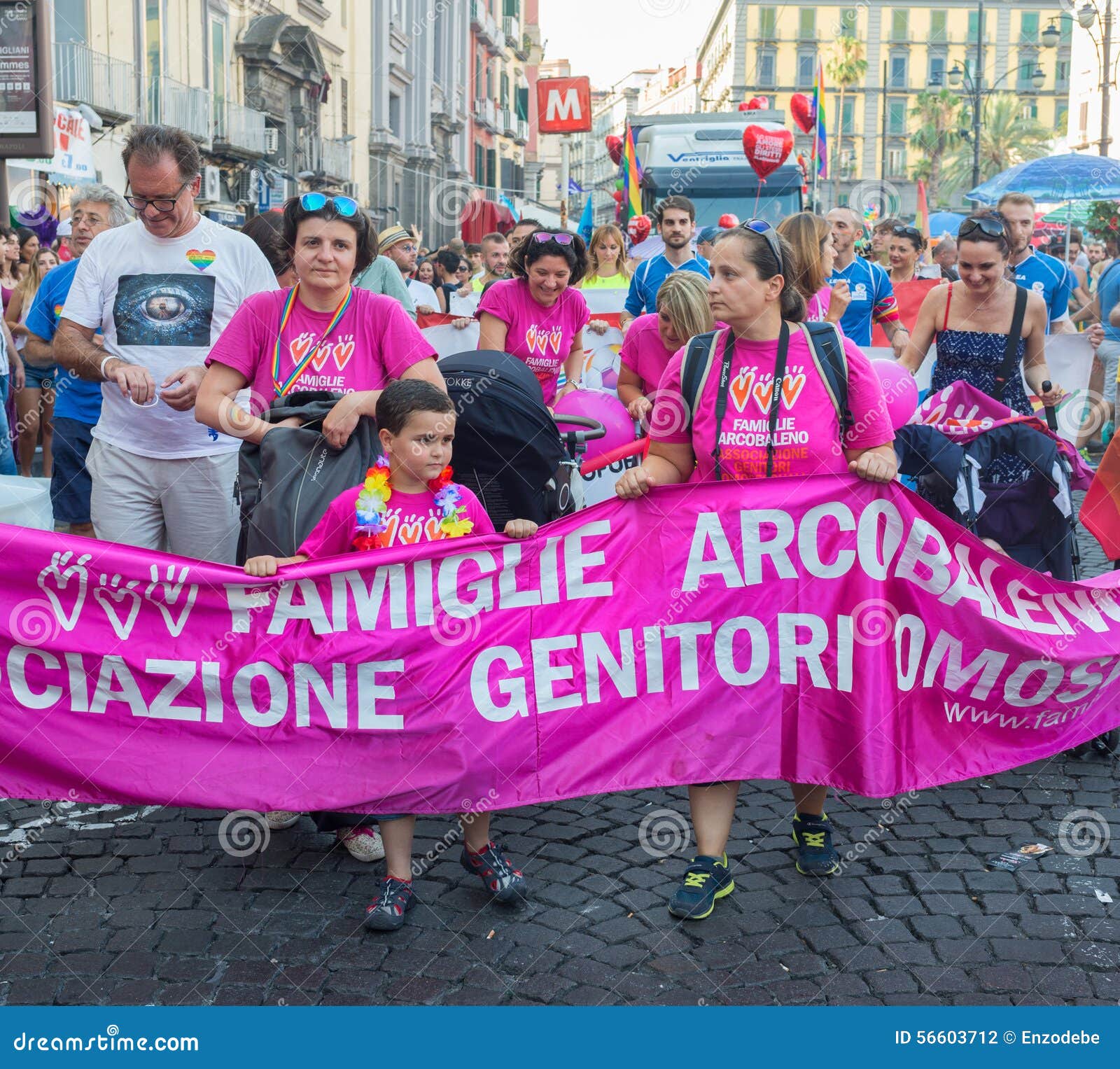 Naples, 2015 - Mediteranean Gay Pride Editorial Photography - Image of ...