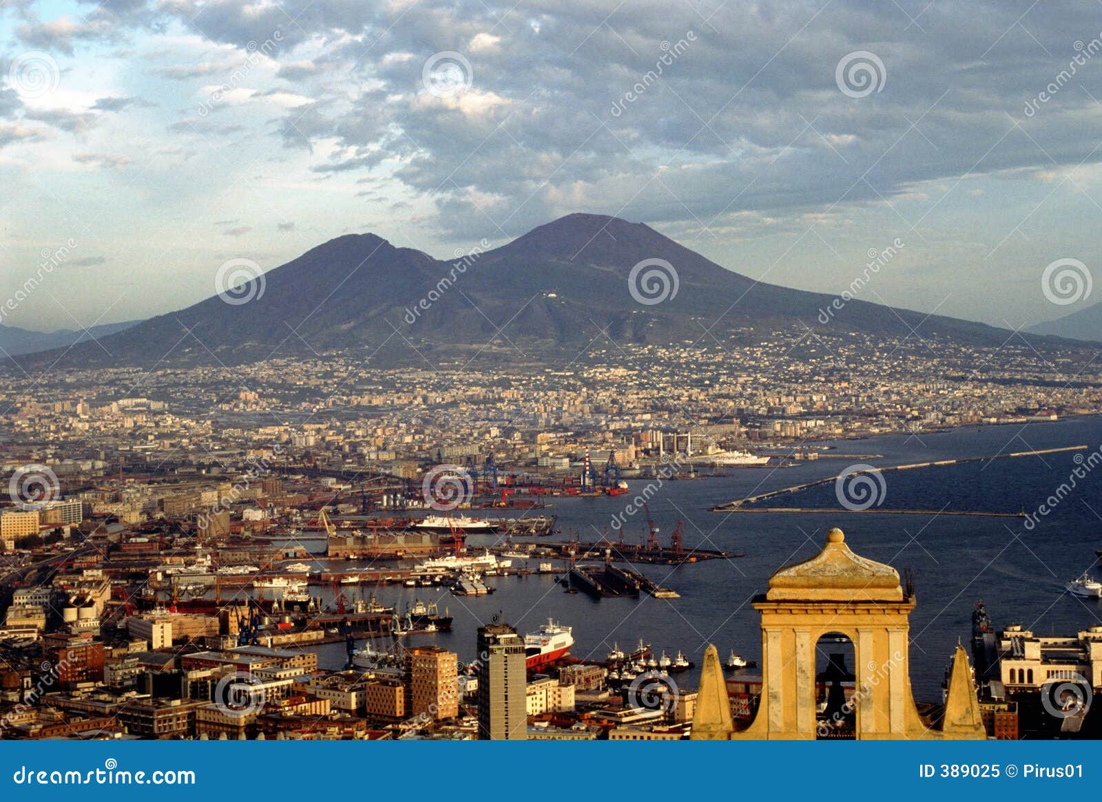 naples and mount vesuvius