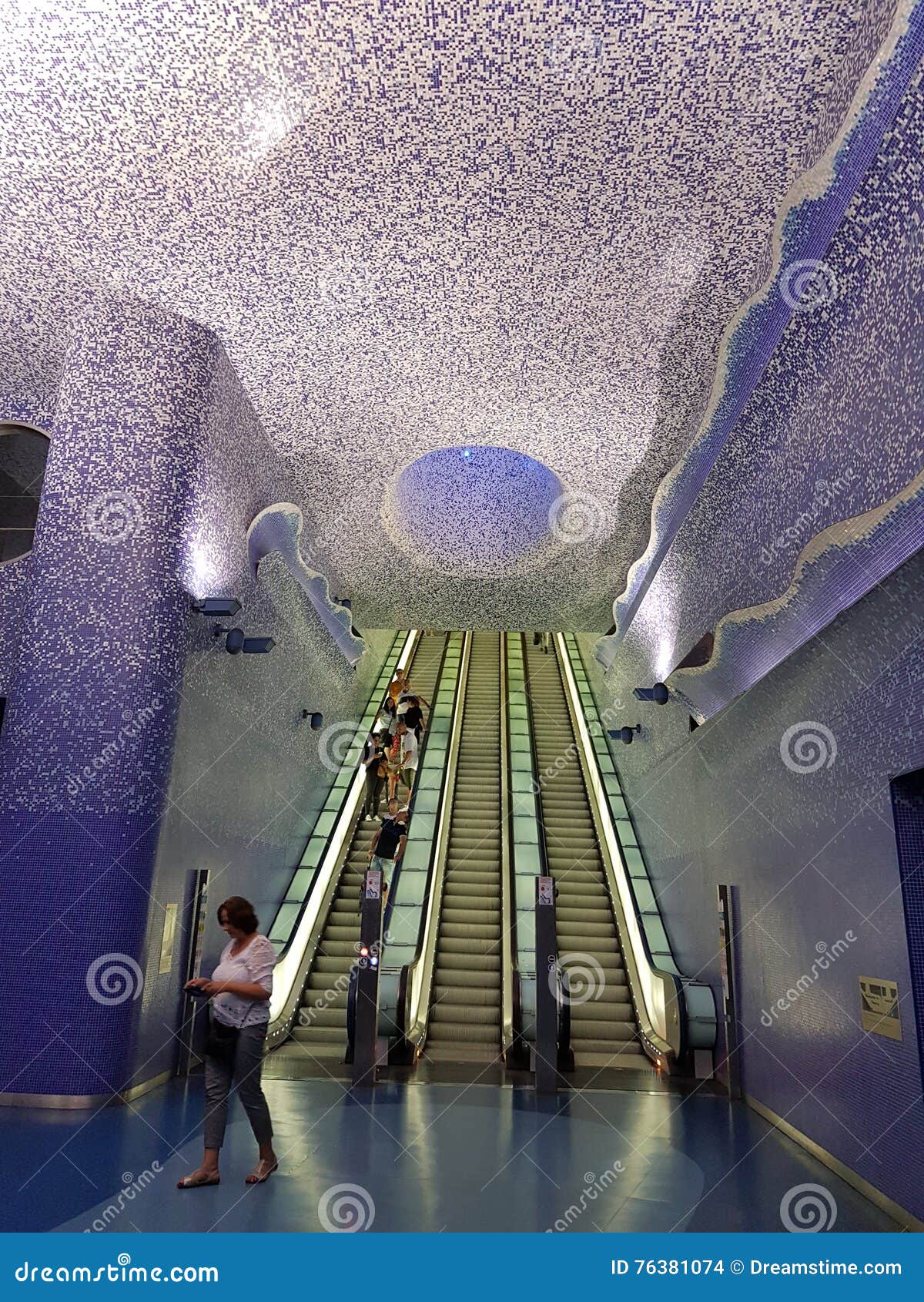 Naples Underground editorial stock image. Image of neapel ...