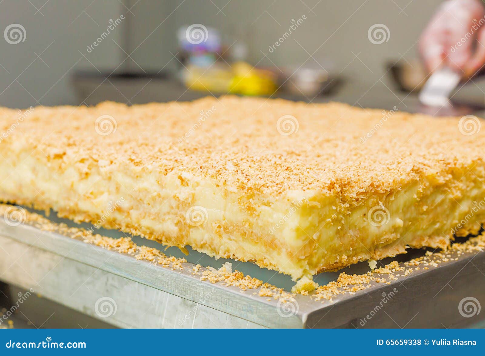 Napoleon Fait Maison De Gateau Tarte Creme De Creme Anglaise De Pate Feuilletee Photo Stock Image Du Gateau Delicatesse Napoleon Fait Maison De Gateau Tarte Creme De Creme Anglaise De Pate Feuilletee Photo Stock Image Du Gateau Delicatesse