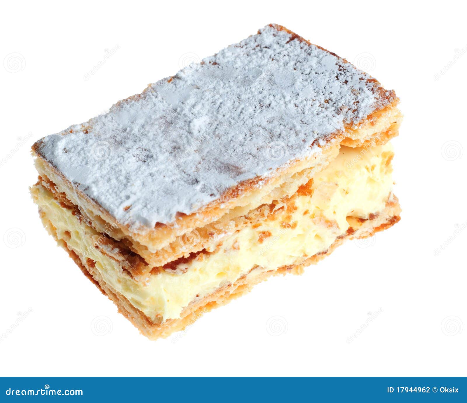 Napoleon cake stock photo. Image of icing, celebration - 17944962
