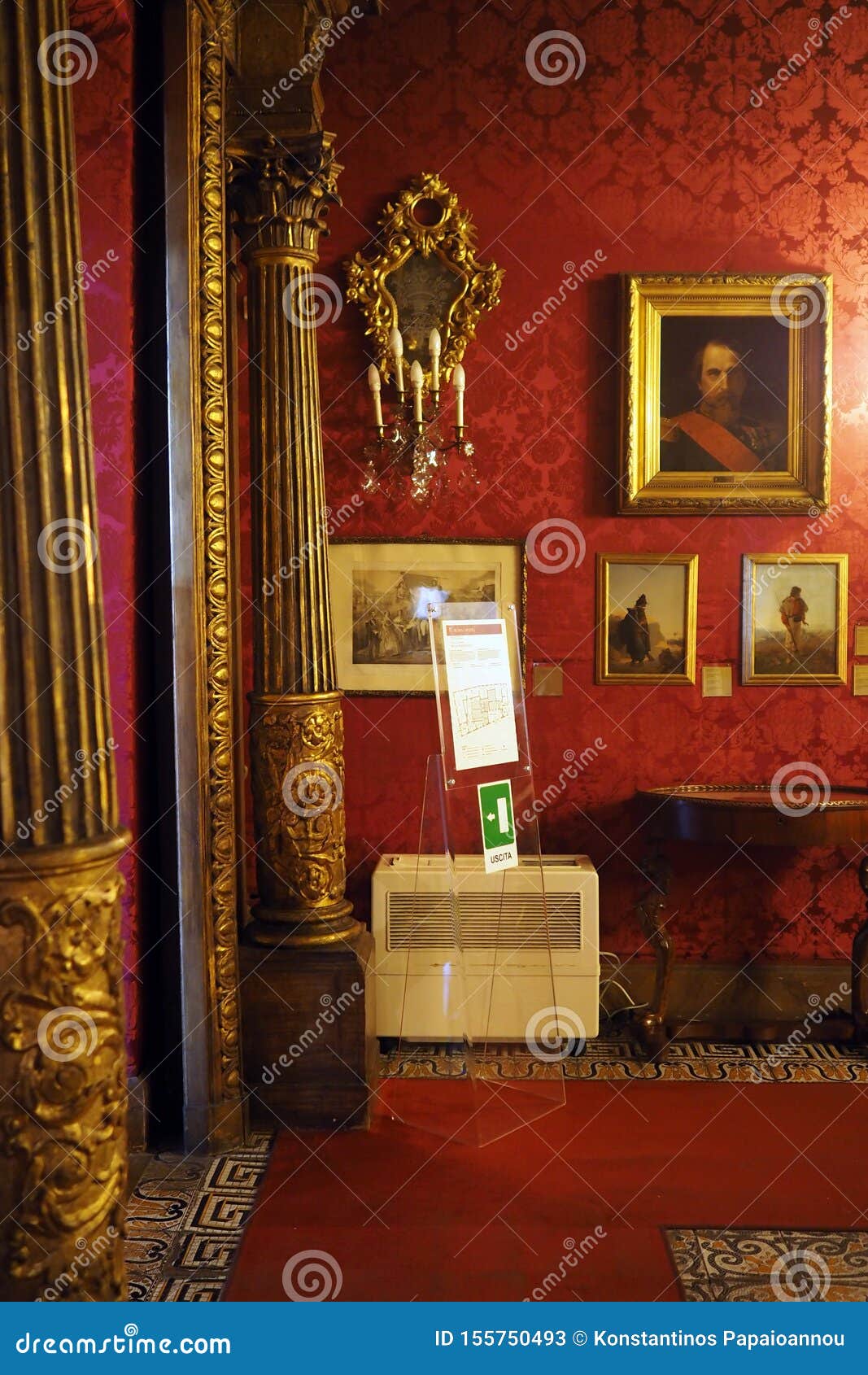The Napoleonic Museum In Rome Italy Editorial Stock Photo