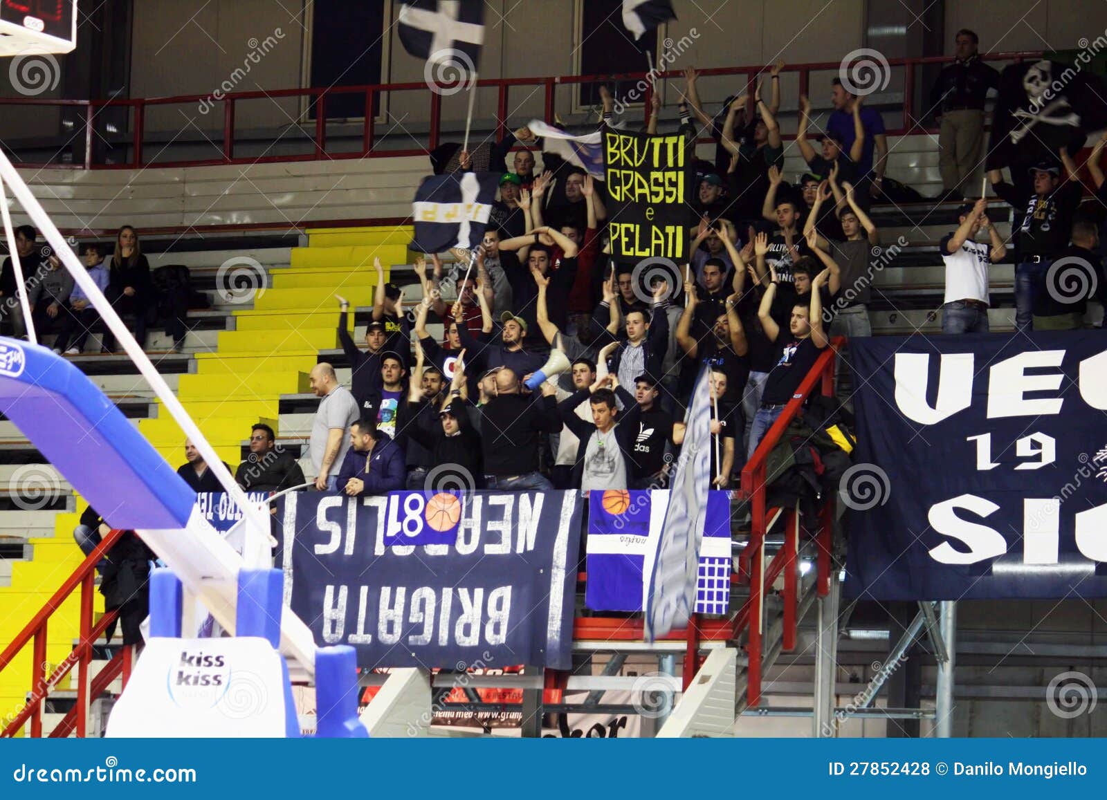 Napoli basket fans editorial stock photo. Image of napoli 27852428