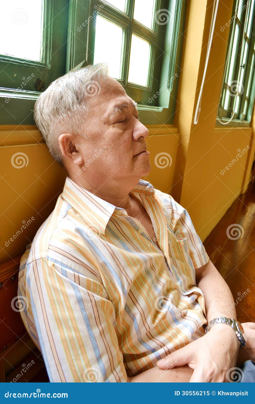 The napping of old man stock image. Image of lifestyle - 30556215