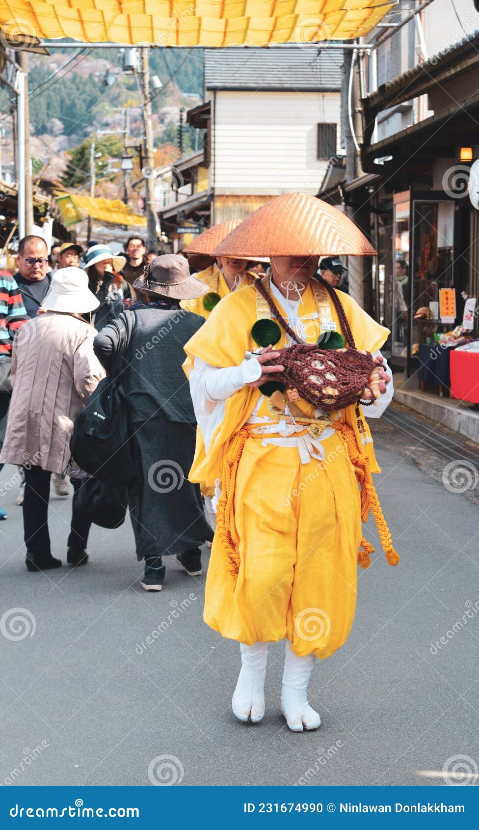 Buddhist Monks in Nara, Japan Editorial Image Image of person