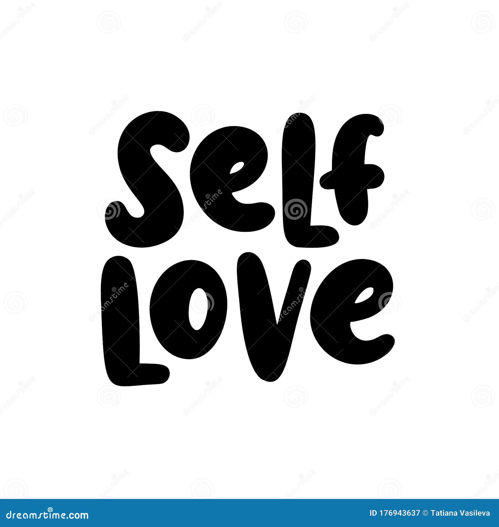 Narcissisme Citation Seul Mot De Selfcare Le Texte Moderne De Calligraphie S Aiment Prends Soin De Toi Illustration De Vecteur Illustration Du Selfcare Calligraphie