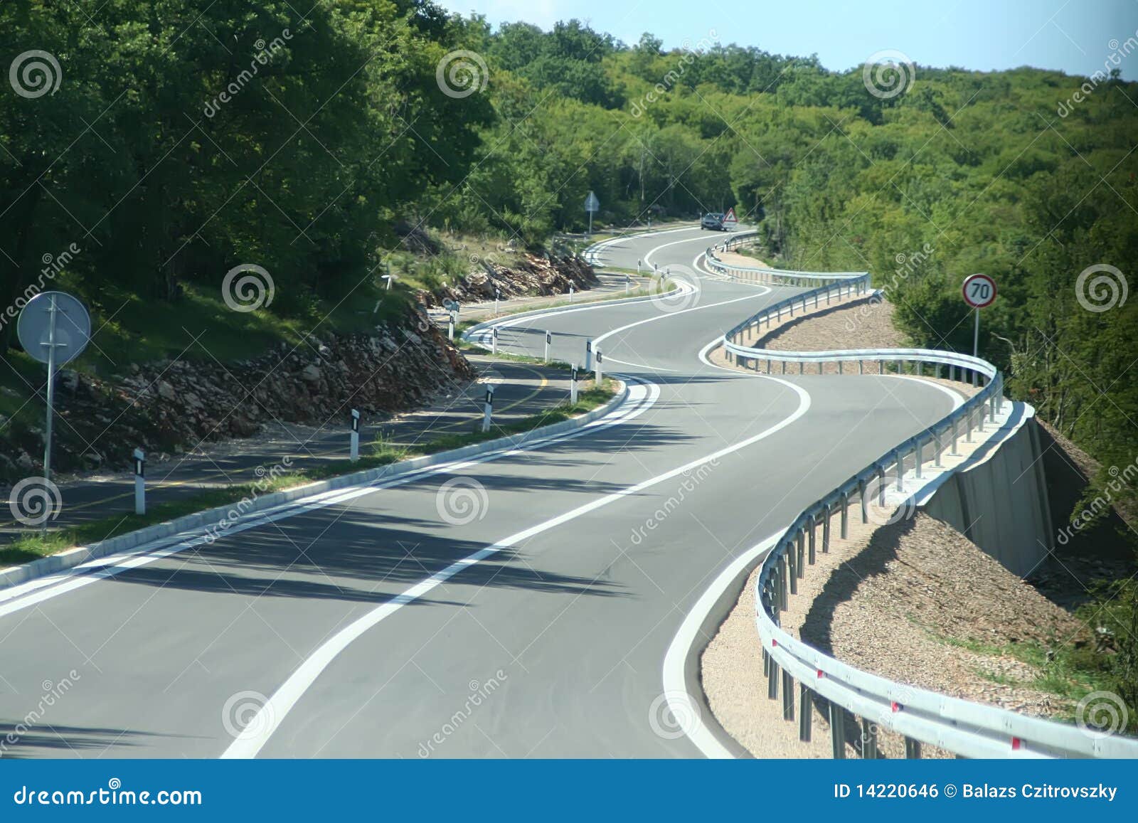pix What Is A Narrow Winding Road dreamstime com
