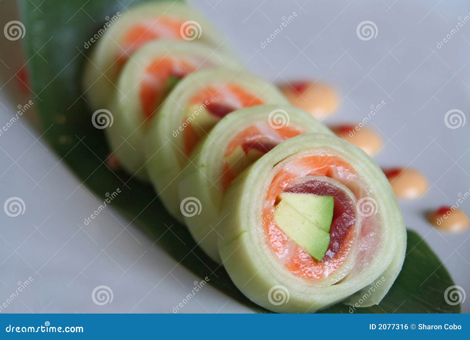 Naruto Roll stock photo. Image of sashimi, restaurant 2077316