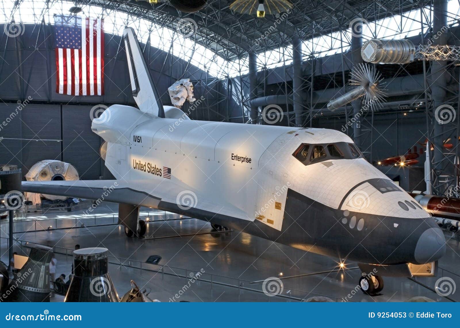 Nasa S Space Shuttle Enterprise Editorial Stock Photo - Image of space