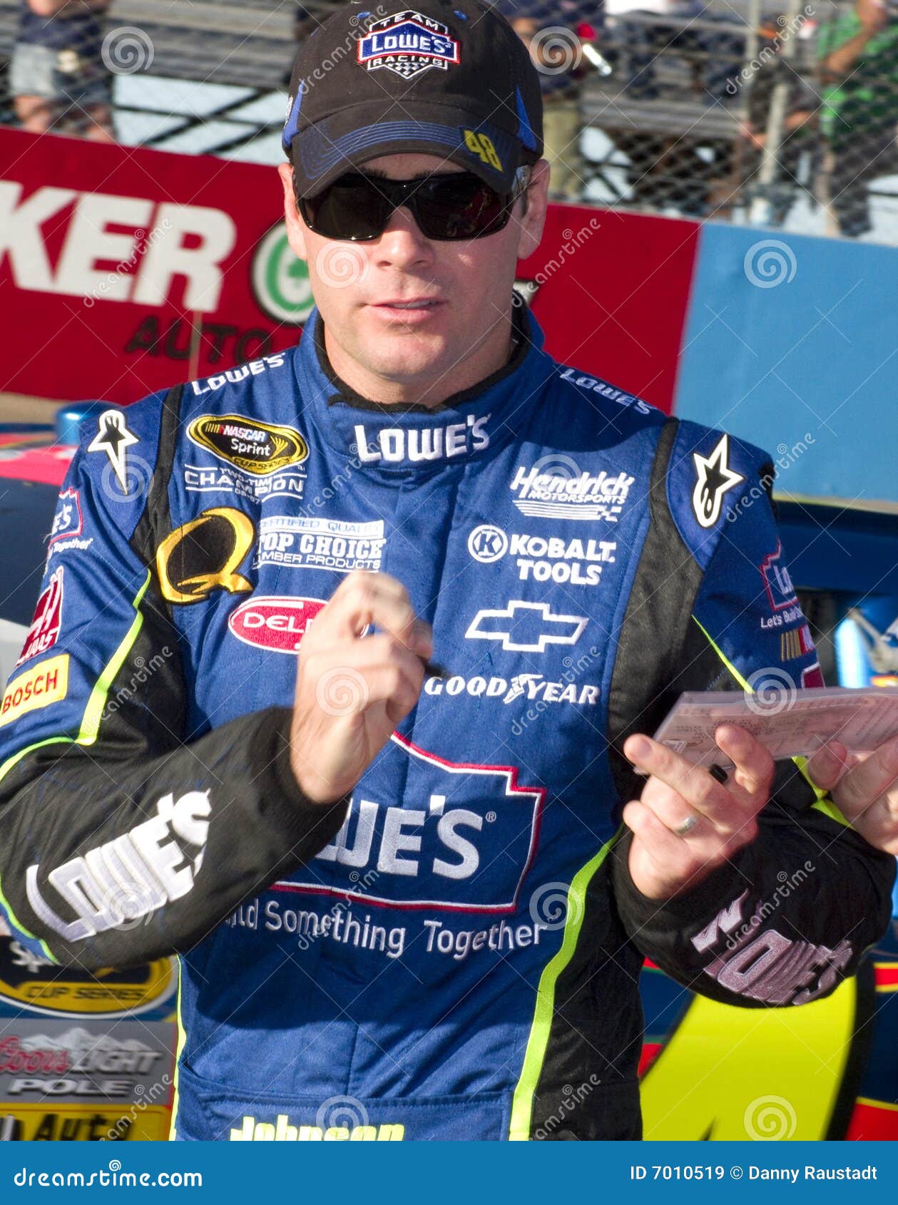 NASCAR Cup Driver Jimmie Johnson Editorial Stock Image Image of