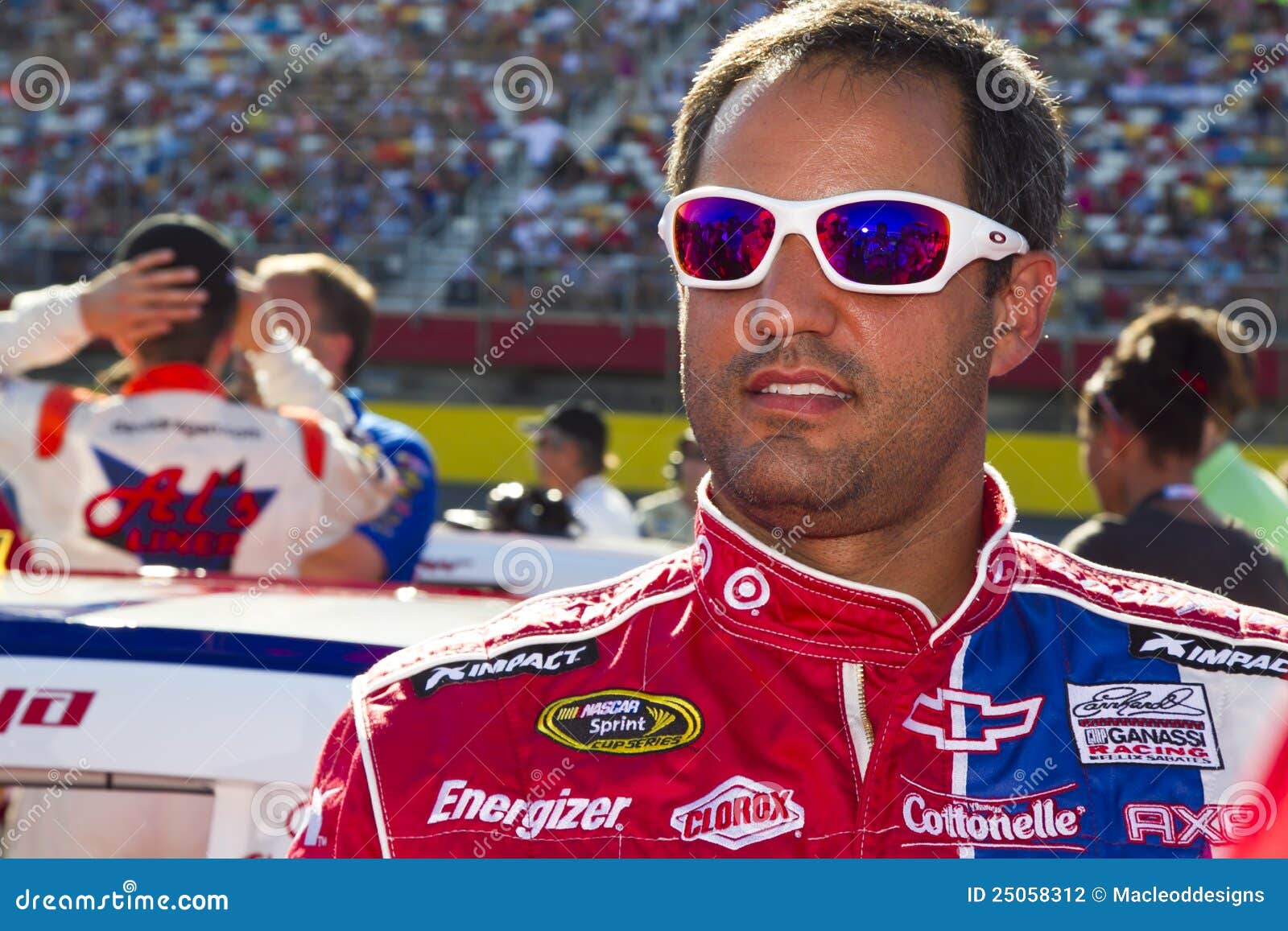 NASCAR Juan Pablo Montoya editorial photography. Image of speedway