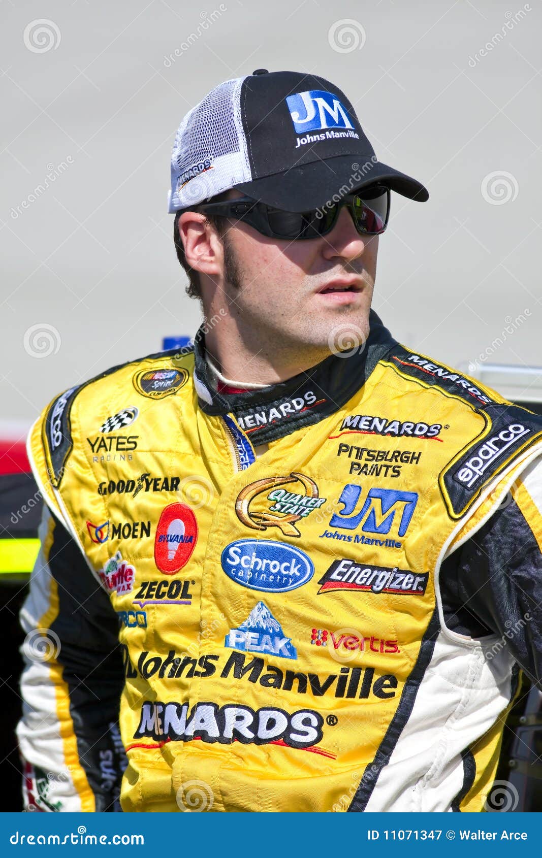 NASCAR: September 25 AAA 400. 25 September, 2009: Paul Menard watches qualifying for the AAA 400 race at the Dover International Speedway in Dover, DE