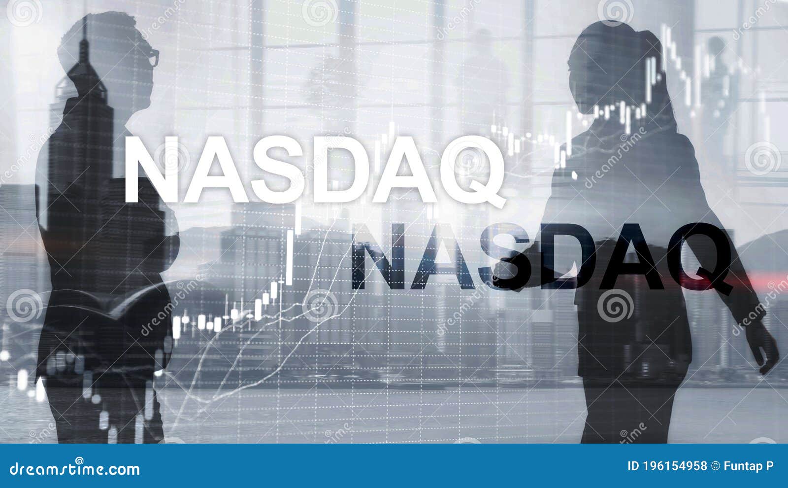 nasdaq stock market finance concept. market crisis.