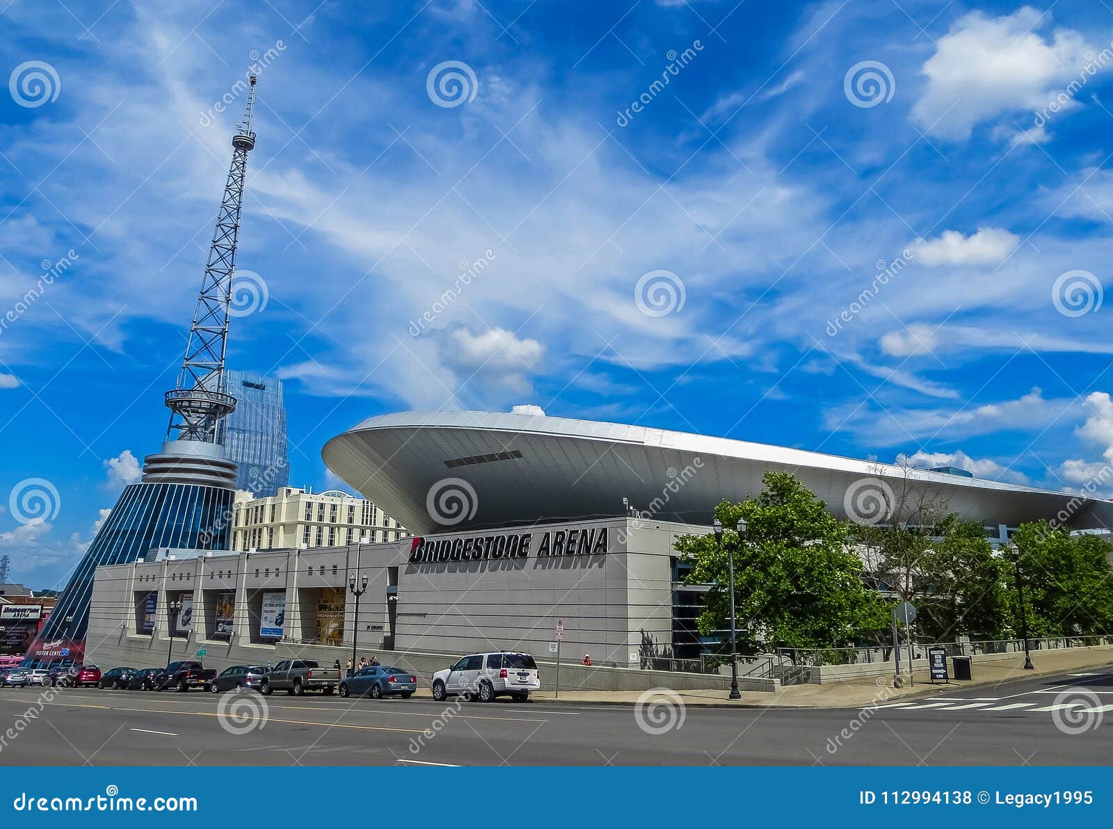 Nashville, TN USA Bridgestone Arena Nashville Predators Editorial