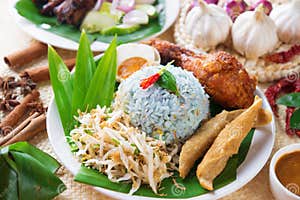 Nasi Kerabu Stock Photo Image Of Chicken Famous Meal 31736092 Nasi Kerabu Stock Photo Image Of Chicken Famous Meal 31736092