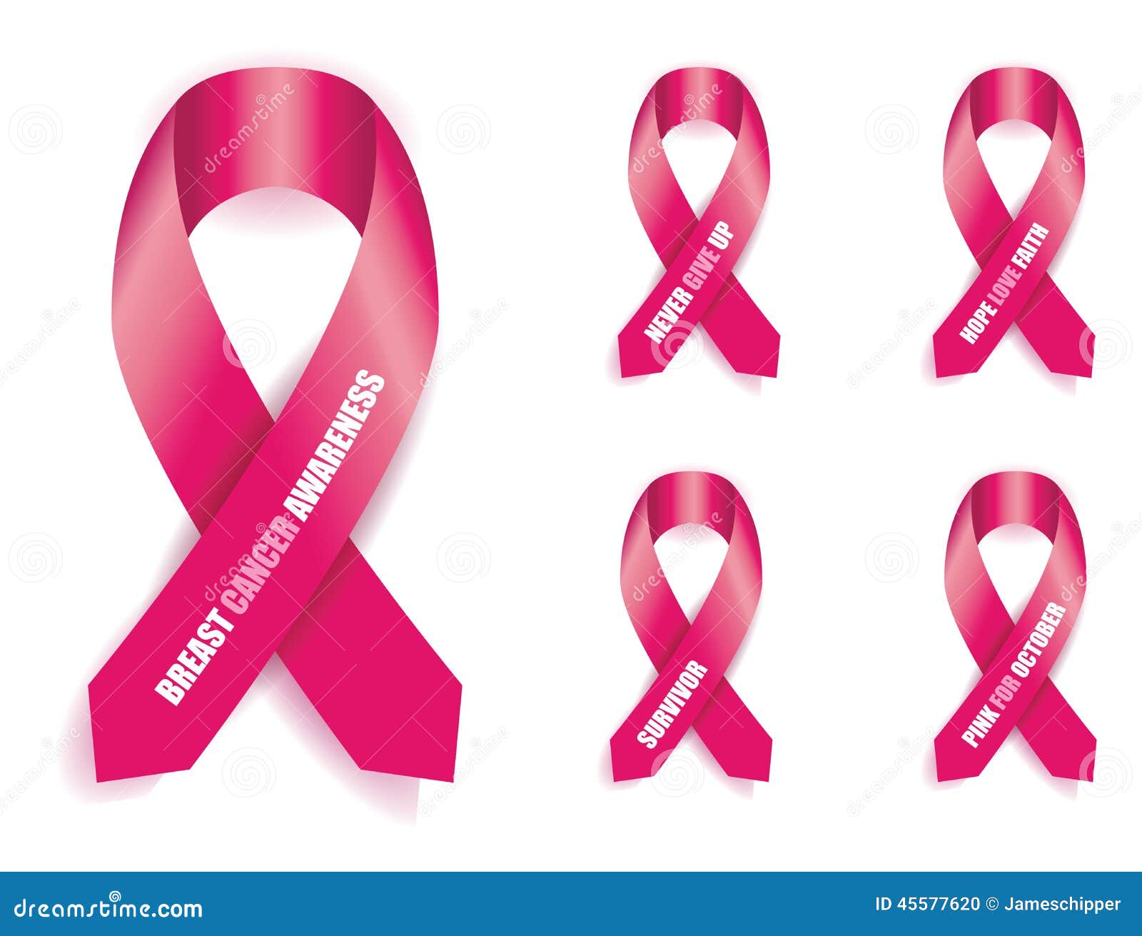 Donna Senior Sorridente Con Il Nastro Di Consapevolezza Del Cancro Al Seno Immagine Stock - Foto 6