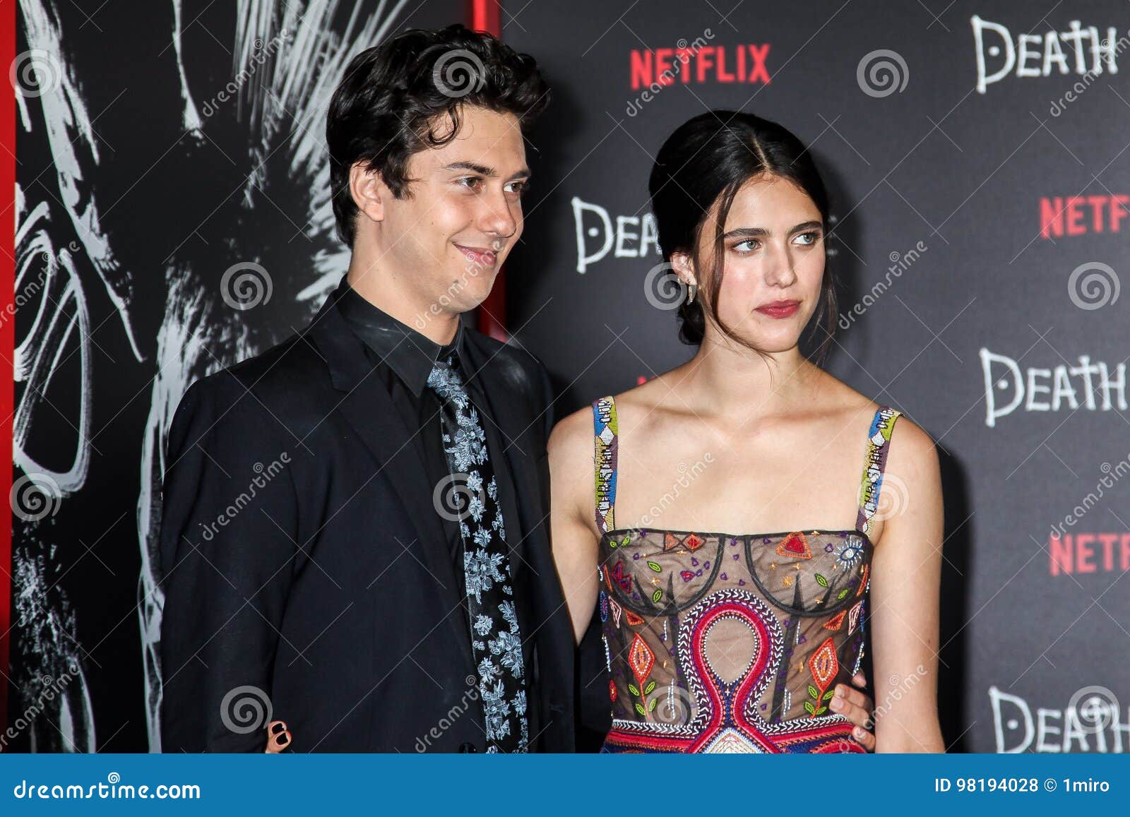 Nat Wolff and Actress Margaret Qualley Editorial Stock Photo - Image of
