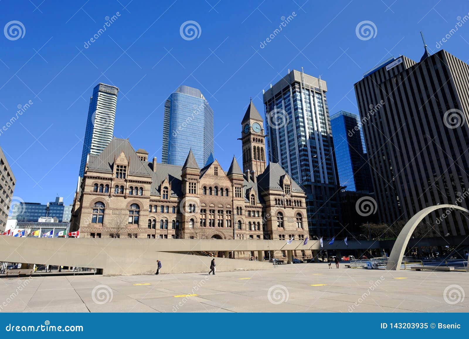 Toronto Ontario Canada March 23 2019 Nathan Phillips Square Toronto Ontario Canada March 23 2019 Nathan Phillips Square