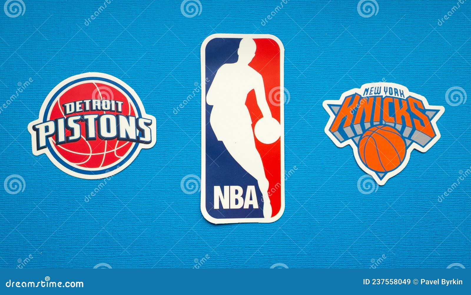 National Basketball Association Club Emblems Editorial Stock Image ...