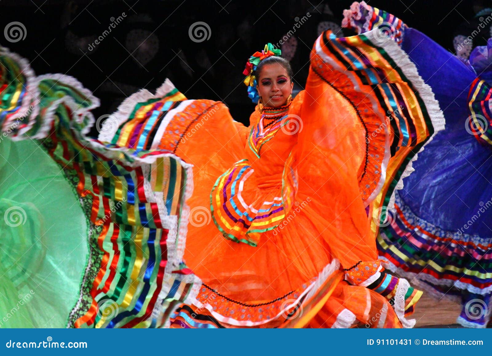National Costume of Mexico, Women Editorial Photo - Image of skirts ...