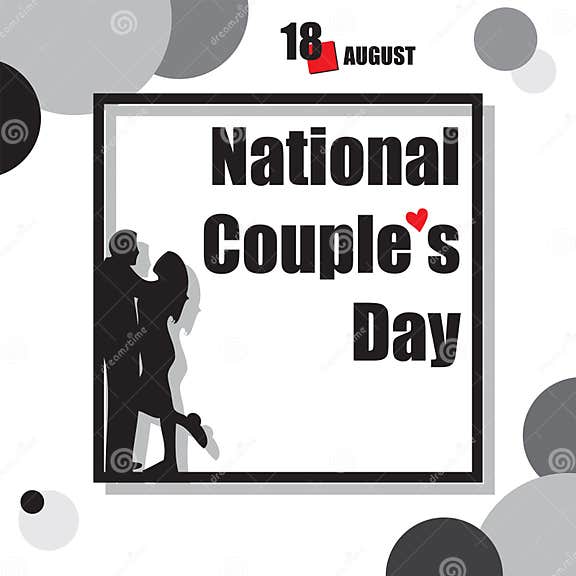 National Couples Day stock vector. Illustration of calendar 275266830