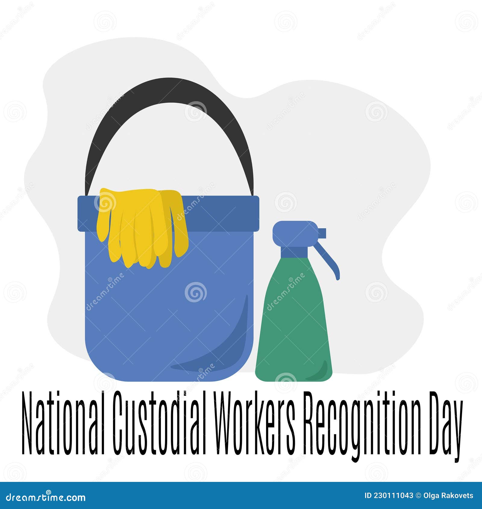 National Custodial Workers Recognition Day, Idea for Poster, Banner or