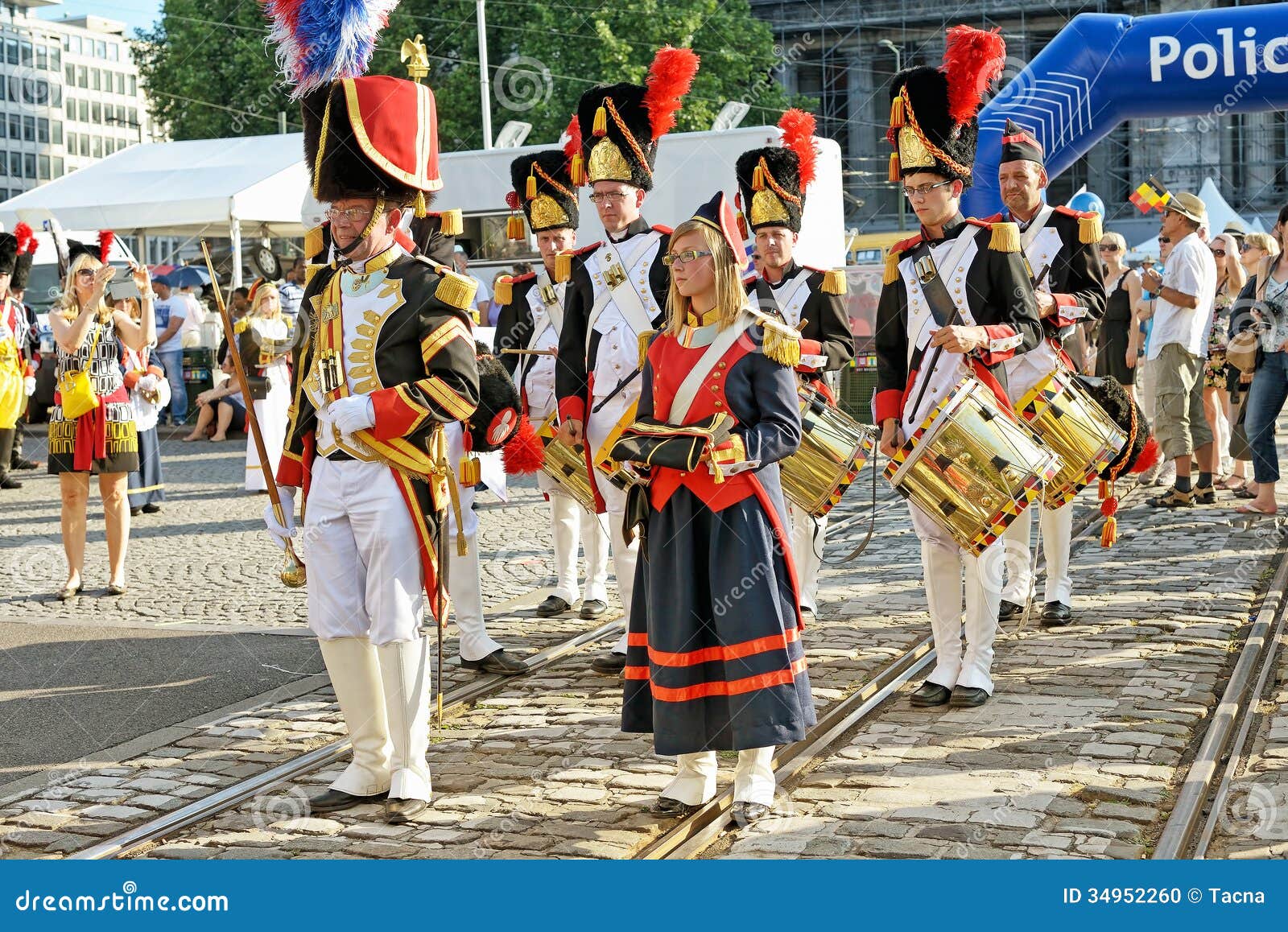 National Day of Belgium editorial image. Image of military - 34952260