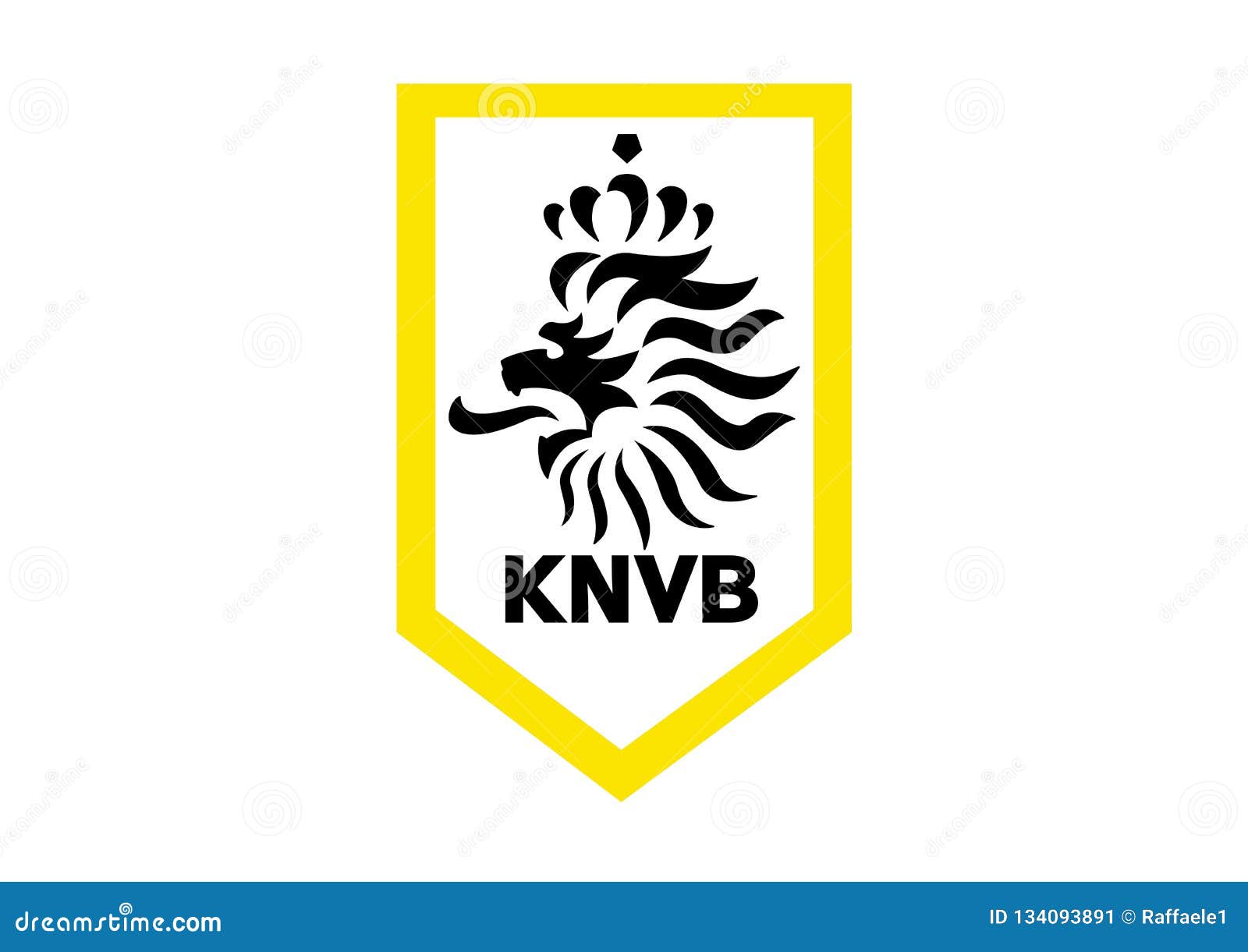 National Dutch Football Logo Editorial Photo - Illustration of