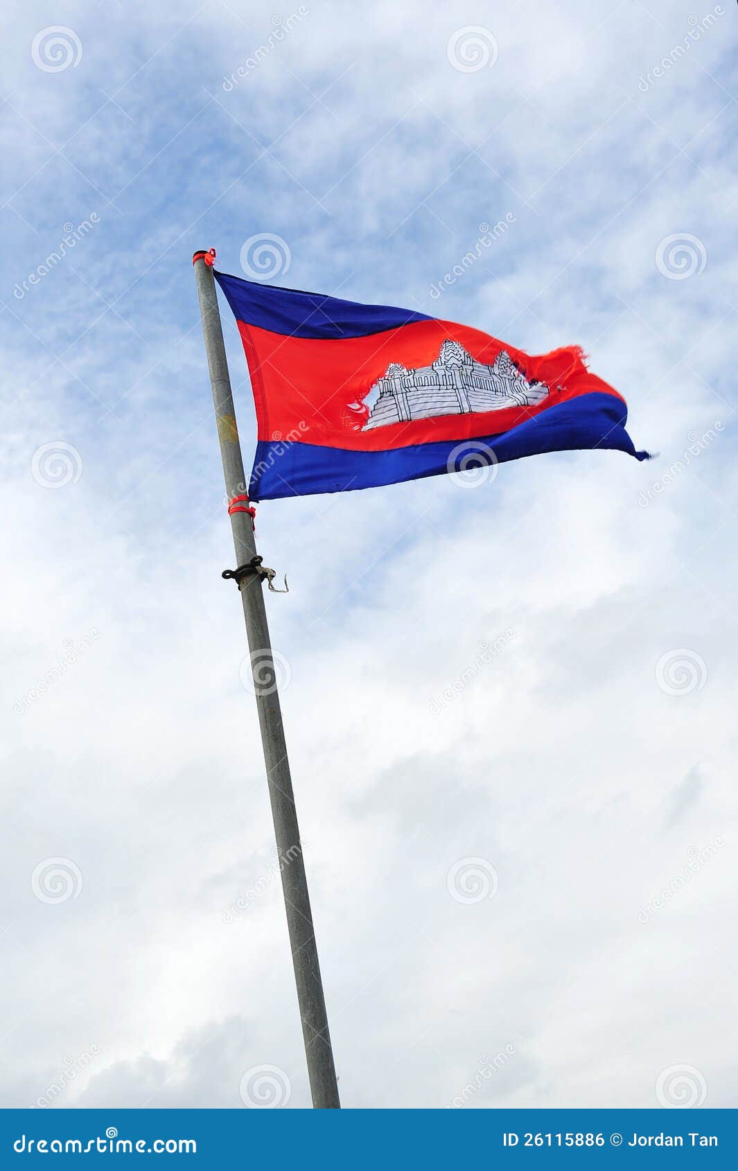 The National Flag of Cambodia