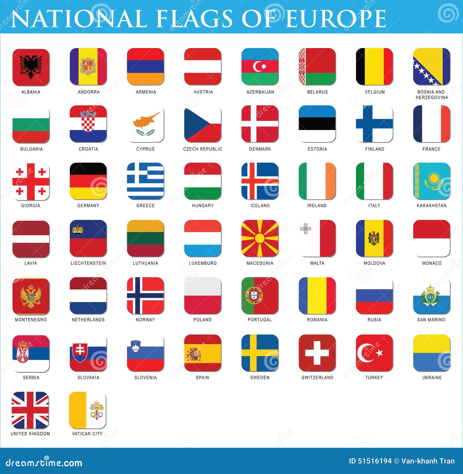National flags of Europe stock illustration. Illustration of finland