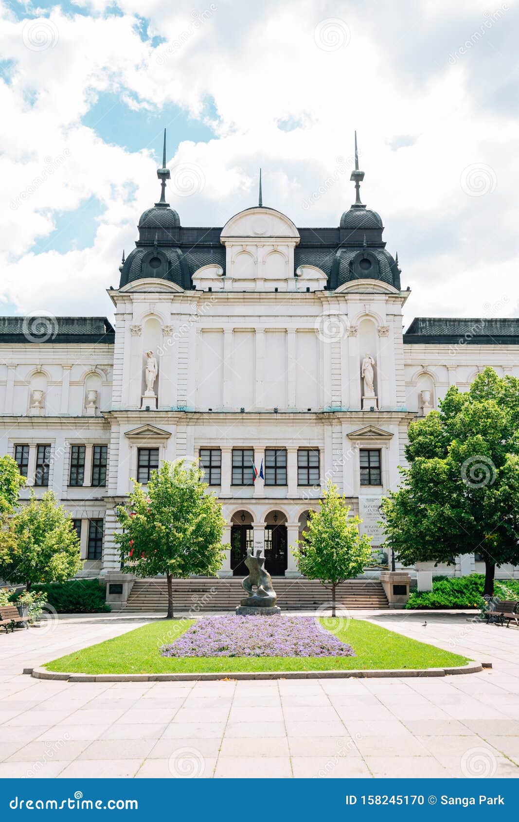 National Gallery for Foreign Art in Sofia, Bulgaria Editorial Image