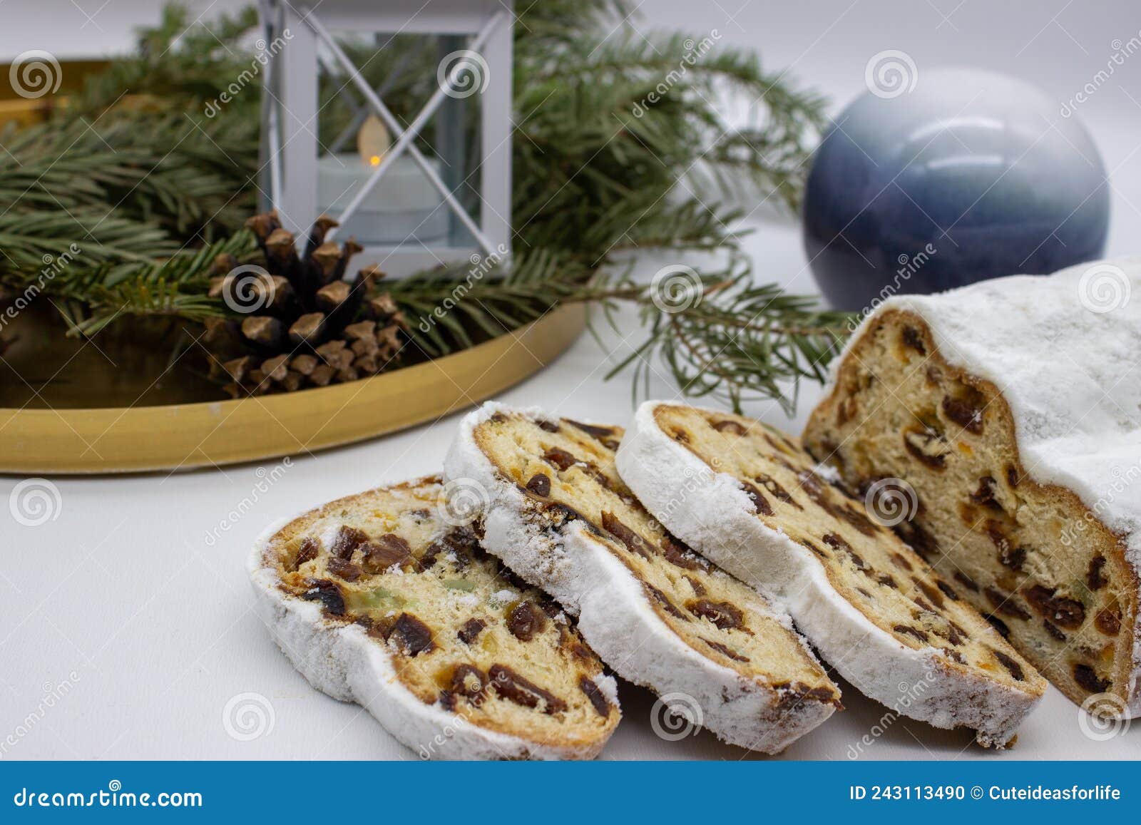 National German Christmas Cake Stock Photo Image of kitchen, advent