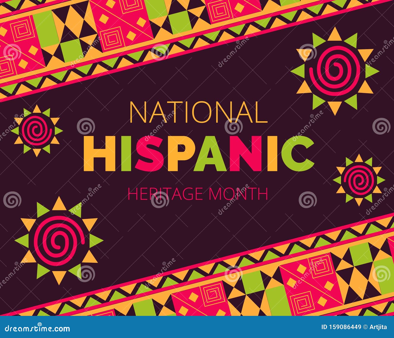 national hispanic heritage month celebrated from 15 september to 15 october usa.