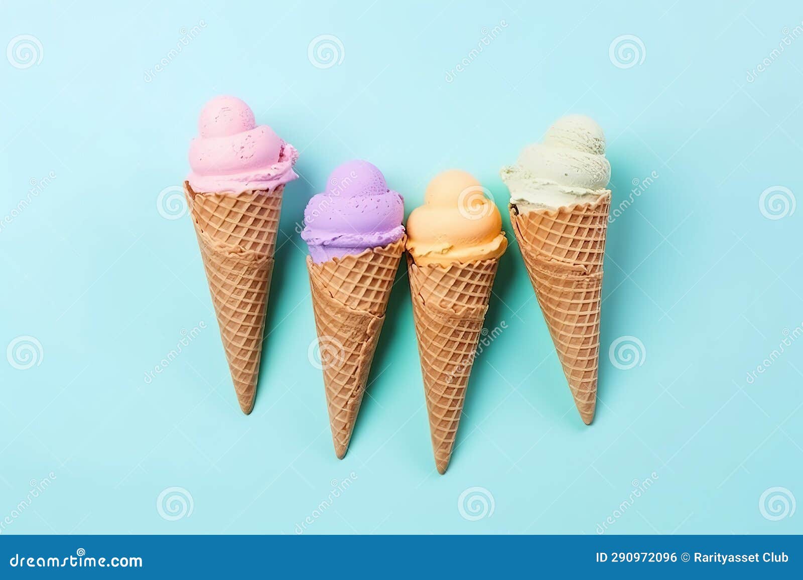 National Ice Cream Day Concept. National Ice Cream Day Background