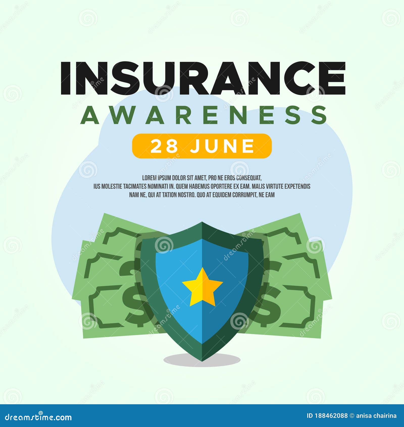 National Insurance Awareness Day Vector Design Illustration for
