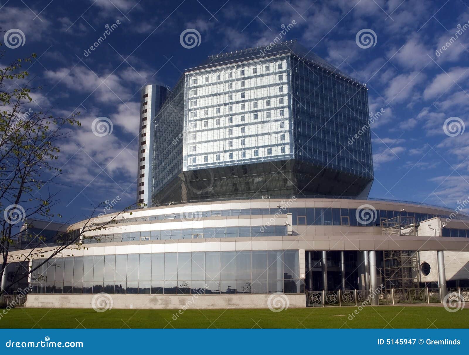 national library. minsk. belarus. a general view #