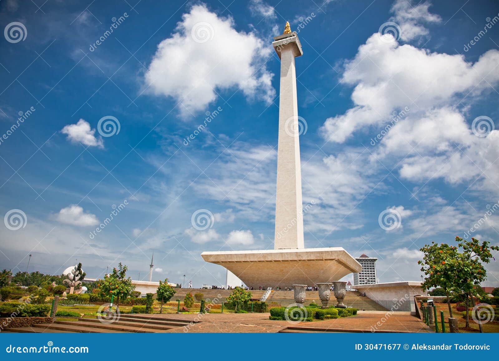 national monument monas. merdeka square, jakarta, indonesia