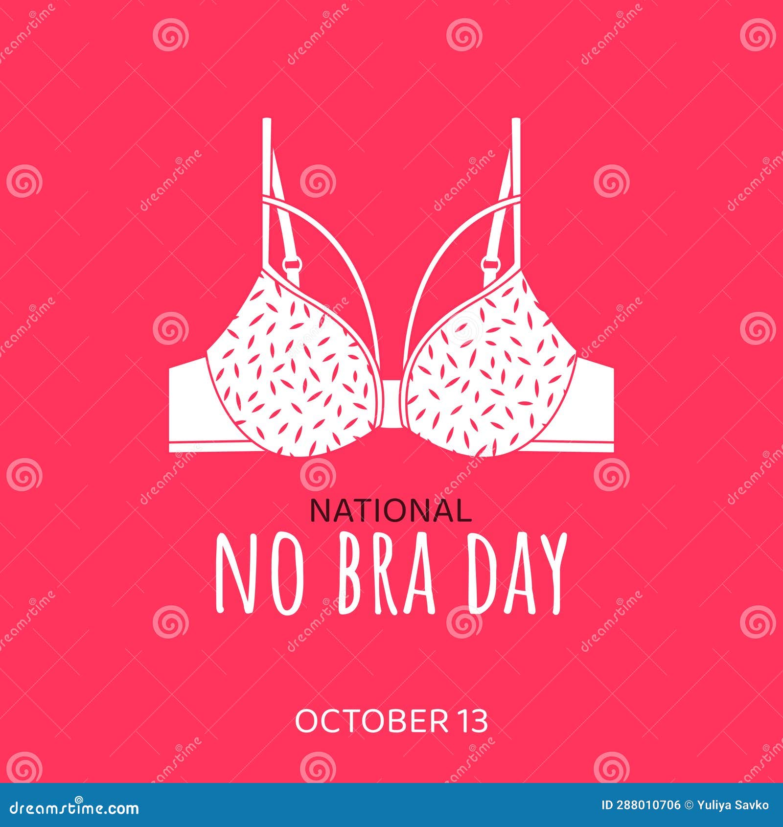 No Bra Day Breast Cancer Awareness