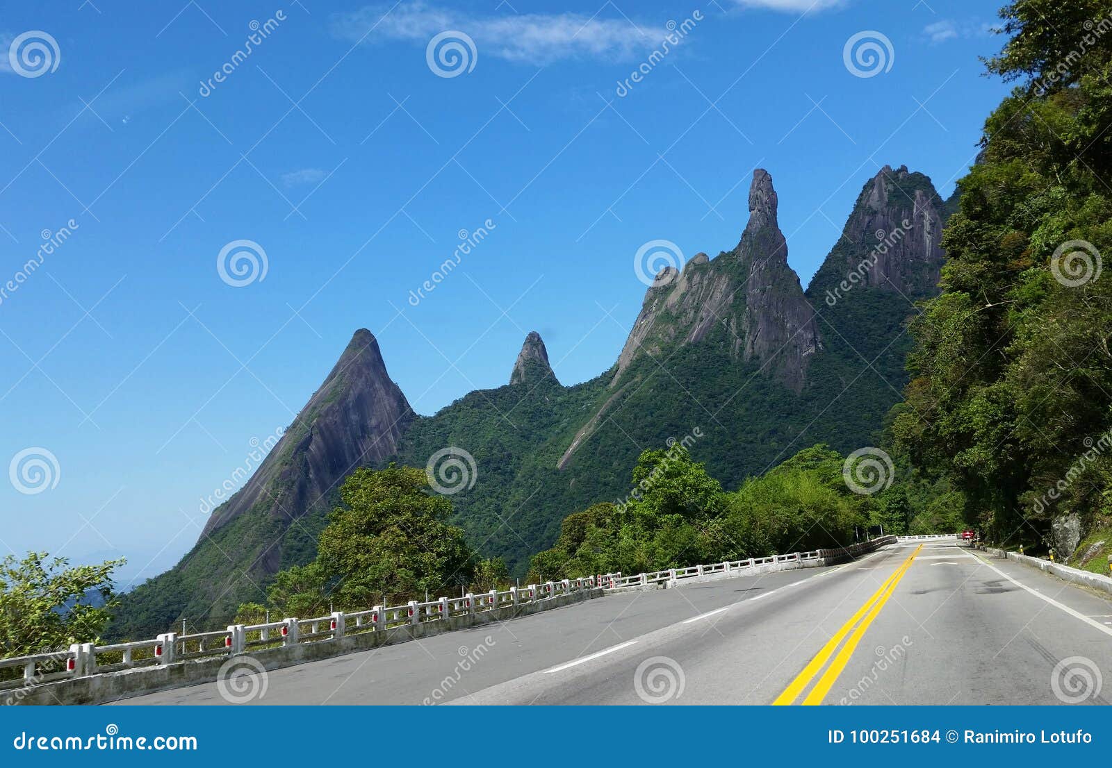 Brazilian mountains editorial stock image. Image of finger - 100251684